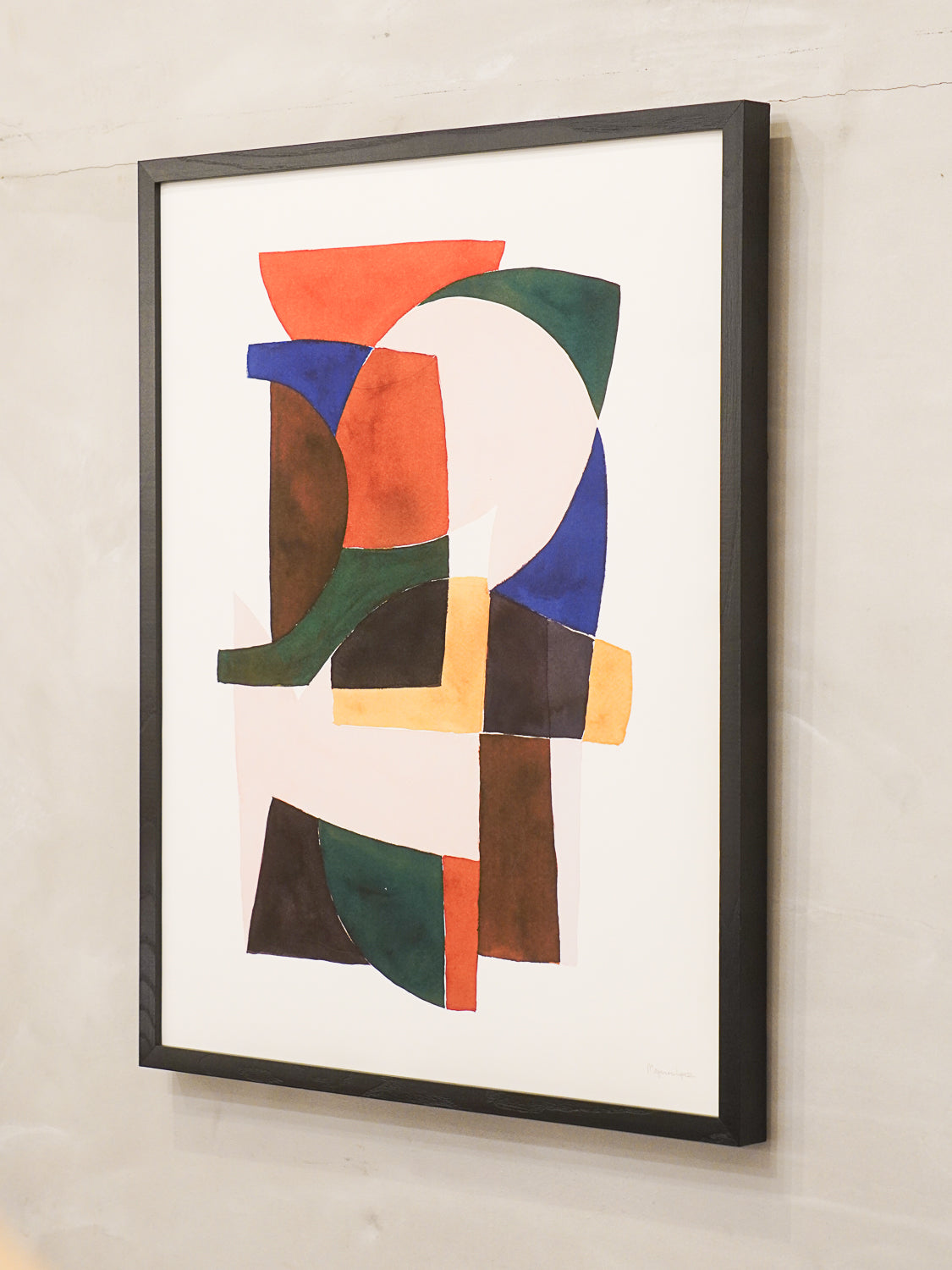 The Poster Club "Berit Mogensen Lopez" - 「Building Blocks」40x50 - Denmark - bob's box