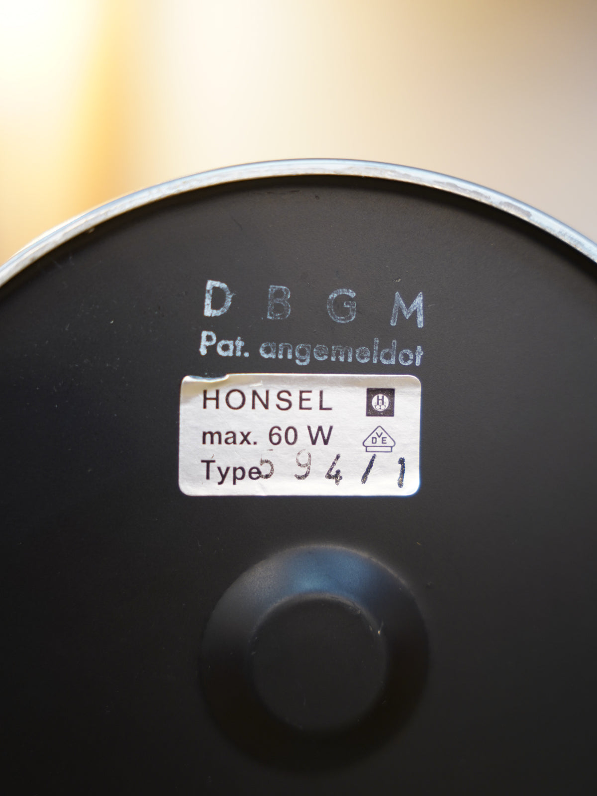 HONSEL - テーブルランプ - 1970's , Germany