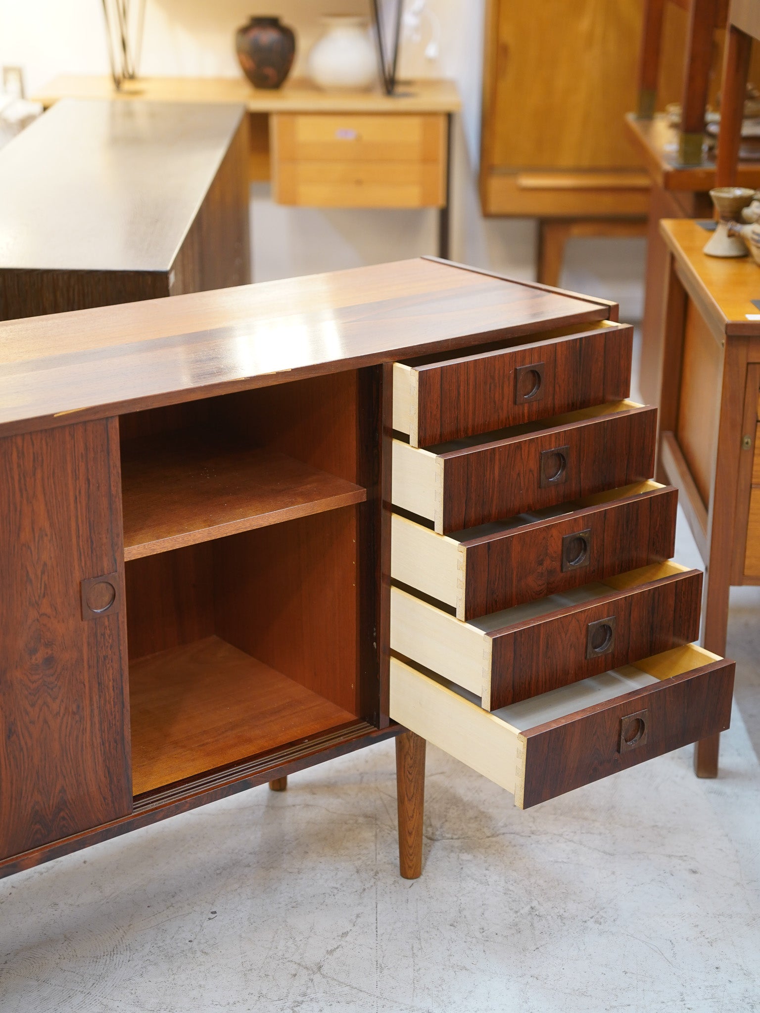 ウッド サイドボード - 1960's , Denmark - cerote antiques