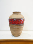 Carsten Tönnieshof 1249/46 <br>Fat Lava <br>セラミック フラワーベース <br>1960's-1970's , West Germany <br>大和店