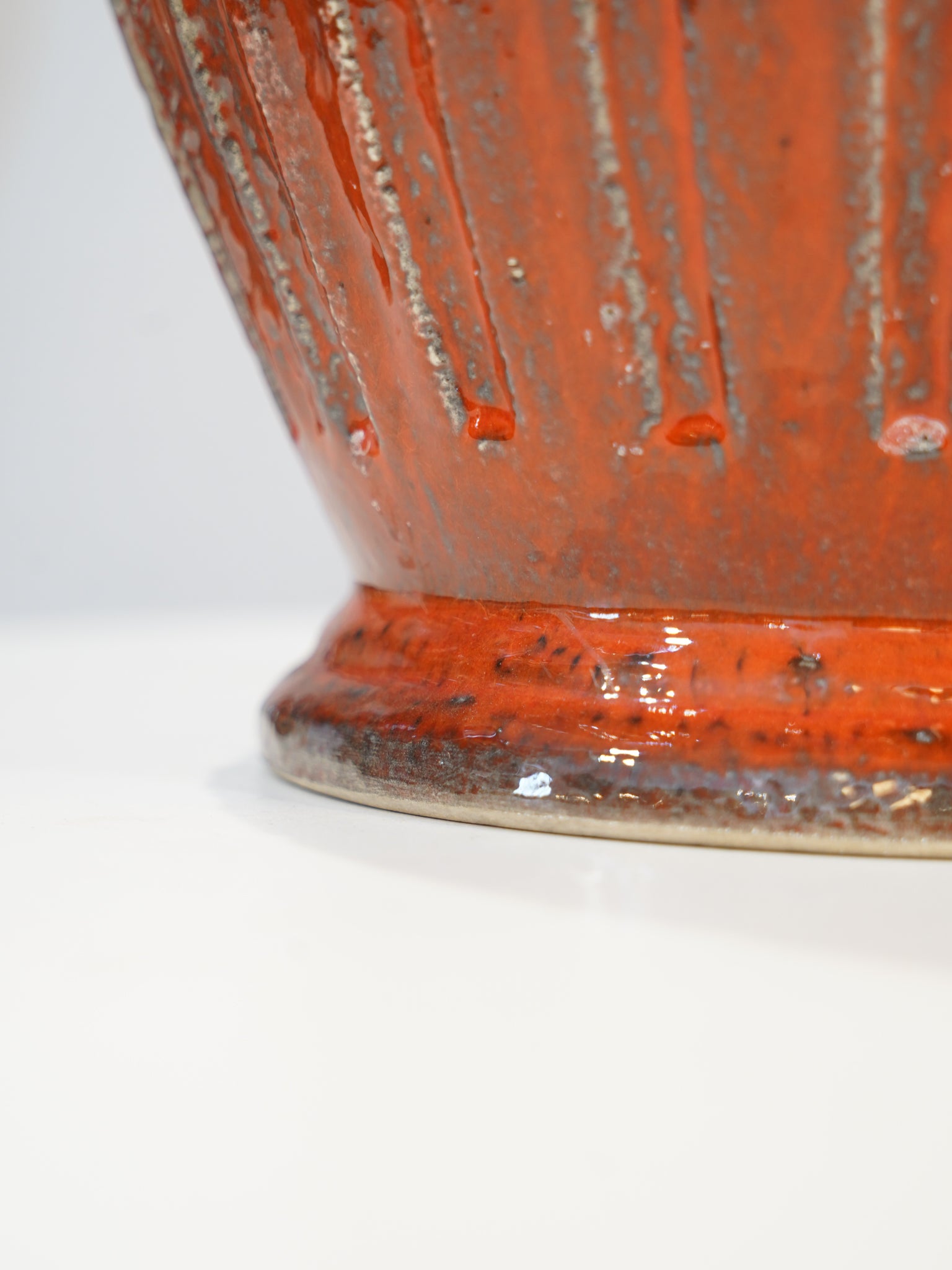Bay Keramik 73/50 - Fat Lava セラミックフラワーベース - 1960's-1970's , West Germany - cerote antiques