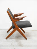 Randers Møbelfabrik , Arne Hovmand Olsen <br>ファブリック ラウンジチェア <br>1950's -1960's , Denmark <br> bob's box