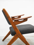 Randers Møbelfabrik , Arne Hovmand Olsen <br>ファブリック ラウンジチェア <br>1950's -1960's , Denmark <br> bob's box