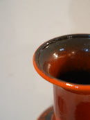 Jasba Keramik N602/1045 <br>Fat Lava <br>セラミック フラワーベース <br>1970's , West Germany <br>大和店