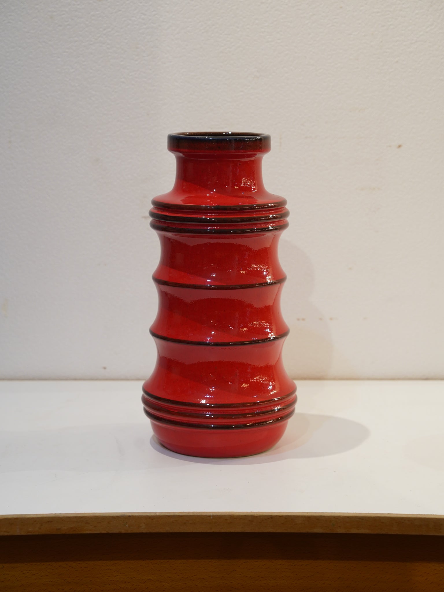 Scheurich 266/40 - Fat Lava - セラミック フラワーベース - 1960's-1970's , West Germany - cerote antiques HOLD yam 8/11~
