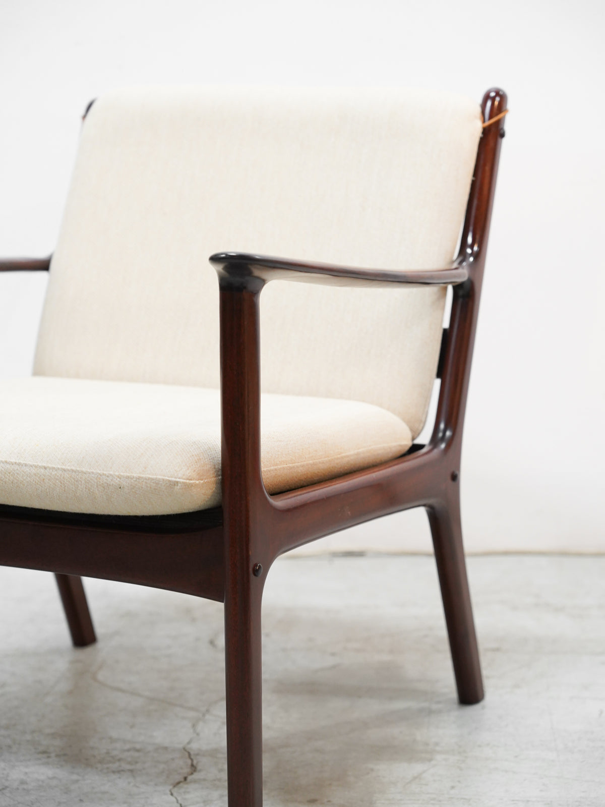 P. Jeppesen , Ole Wanscher - Denmark , 1960-70s - "PJ112" 1シーターソファ(B)