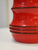 Scheurich 266/40 <br>Fat Lava <br>セラミック フラワーベース <br>1960's-1970's , West Germany <br>大和店