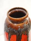 Scheurich 284/53 <br>Fat Lava <br>セラミック フラワーベース <br>1960's-1970's , West Germany <br>大和店