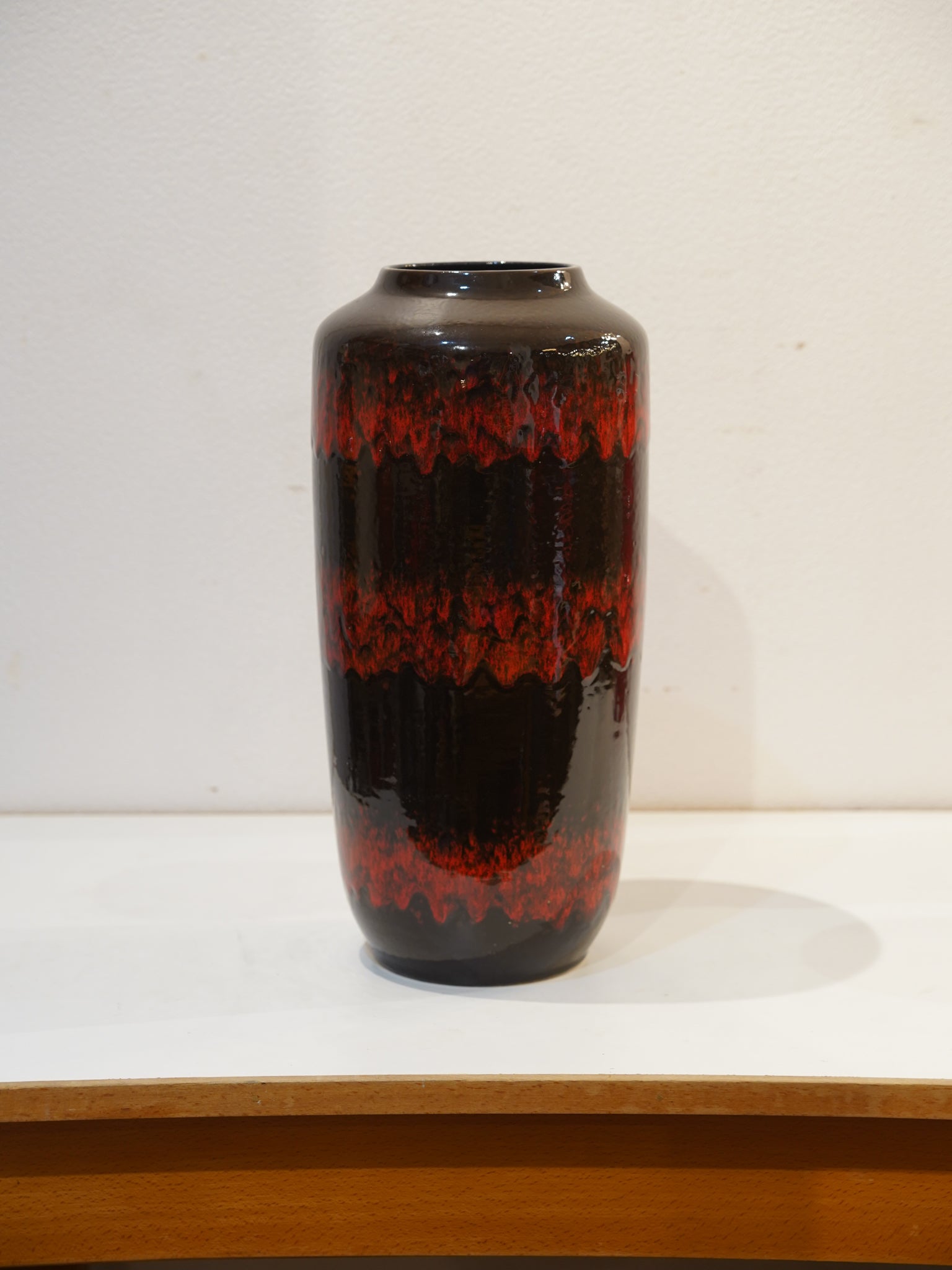 Scheurich 517/45 - Fat Lava - セラミック フラワーベース - 1960's-1970's , West Germany - cerote antiques