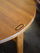 チークウッド ラウンドコーヒーテーブル <br>cerote antiques
