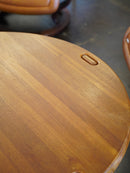 チークウッド ラウンドコーヒーテーブル <br>cerote antiques