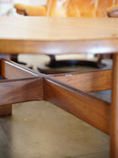 チークウッド ラウンドコーヒーテーブル <br>cerote antiques
