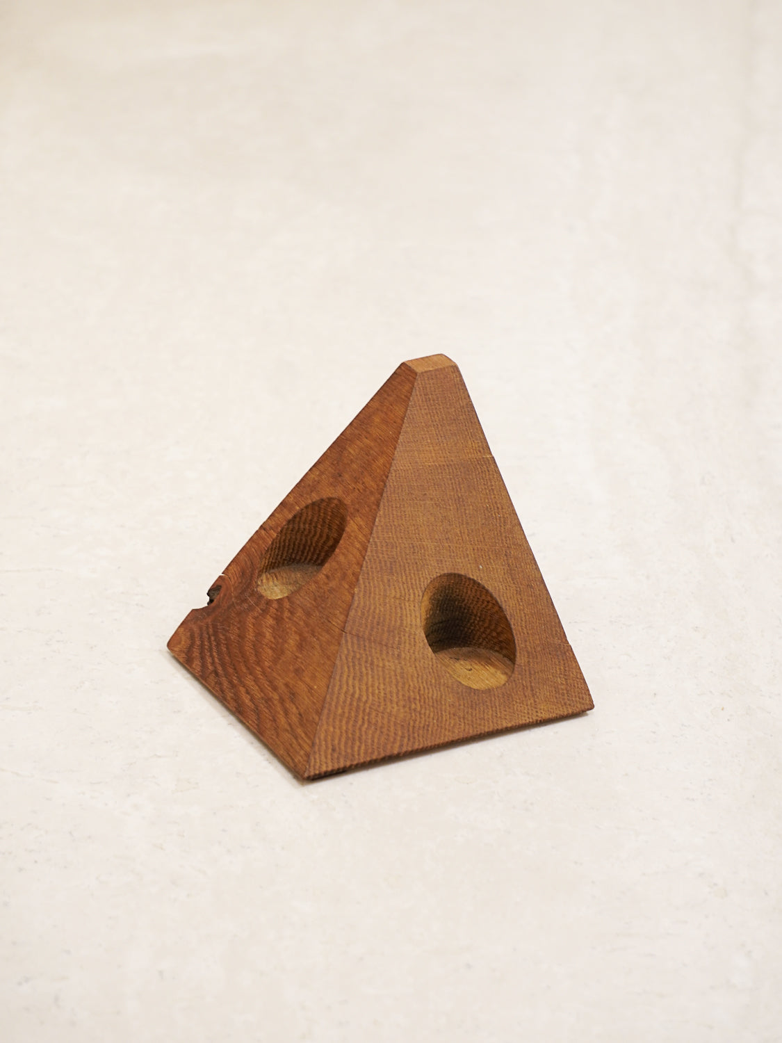 ウッド キャンドルホルダー - cerote antiques