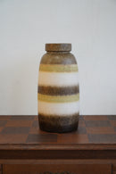 Scheurich 553/38 <br>Fat Lava <br>セラミック フラワーベース <br>1960's-1970's , West Germany <br>大和店