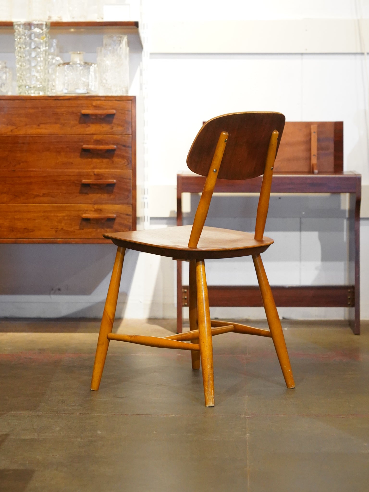 Nässjö Stolfabrik - チークウッド ダイニングチェア - 1950's-1960's , Sweden