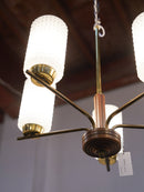 デザインガラス 5灯シャンデリア <br> cerote antiques