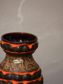 Bay Keramik, W.G.BAY6420 <br>Fat Lava <br>セラミック フラワーベース <br>West Germany <br>cerote antiques