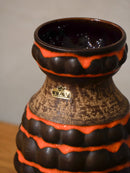 Bay Keramik, W.G.BAY6420 <br>Fat Lava <br>セラミック フラワーベース <br>West Germany <br>cerote antiques