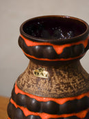 Bay Keramik, W.G.BAY6420 <br>Fat Lava <br>セラミック フラワーベース <br>West Germany <br>cerote antiques