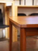 BRDR. FURBO <br>チークウッド ドローリーフダイニングテーブル <br>1960's , Denmark <br> cerote antiques