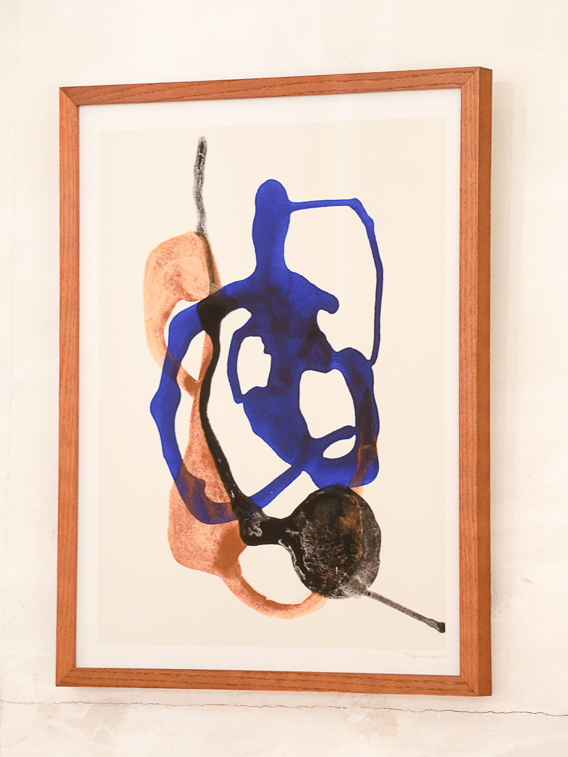 The poster club , Berit Mogensen Lopez - "Float" 30×40 - Denmark