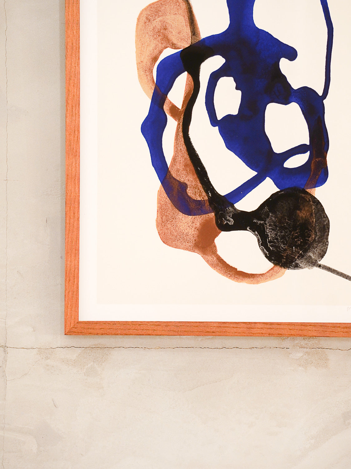 The poster club , Berit Mogensen Lopez - "Float" 30×40 - Denmark