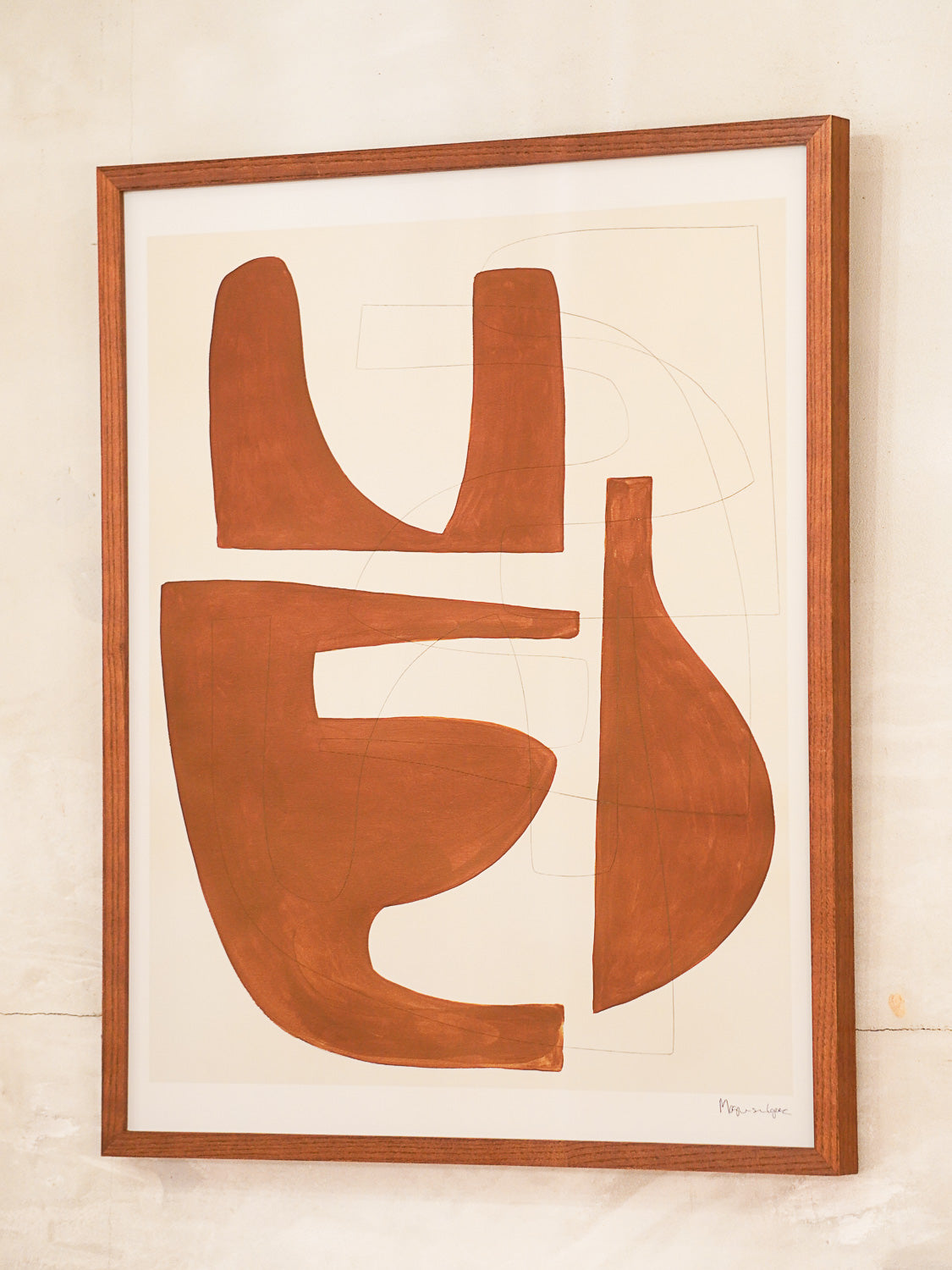 The poster club , Berit Mogensen Lopez - "Sienna" 40×50 - Denmark