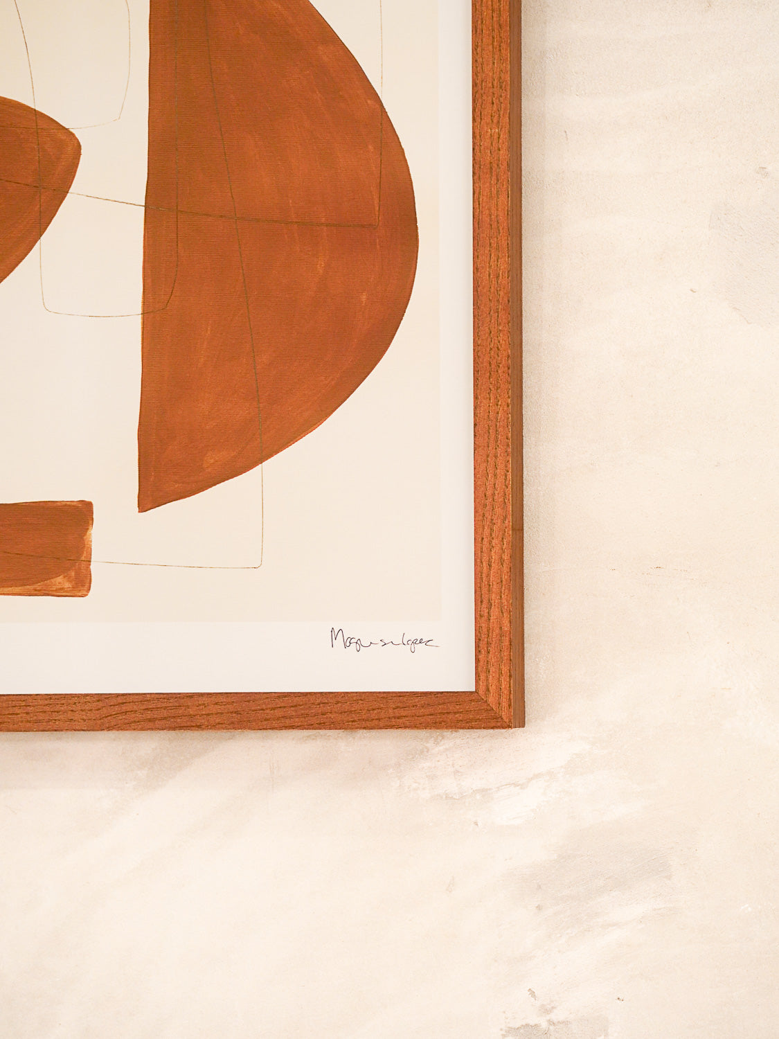 The poster club , Berit Mogensen Lopez - "Sienna" 40×50 - Denmark