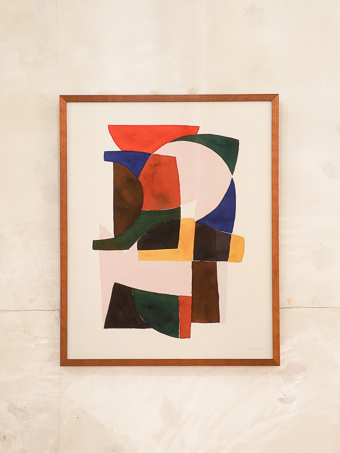 The poster club , Berit Mogensen Lopez - "Building Blocks" 40×50 - Denmark