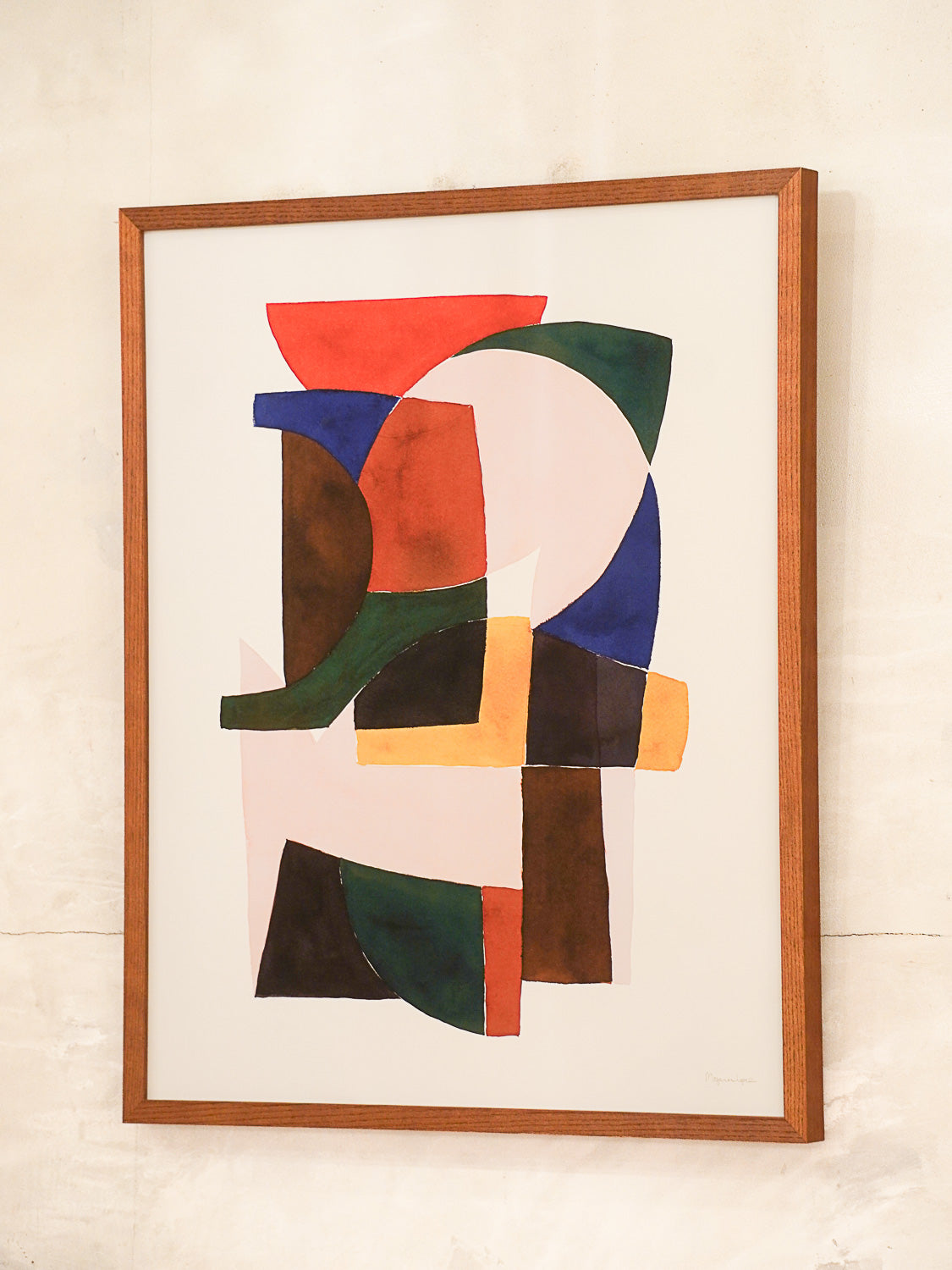 The poster club , Berit Mogensen Lopez - "Building Blocks" 40×50 - Denmark