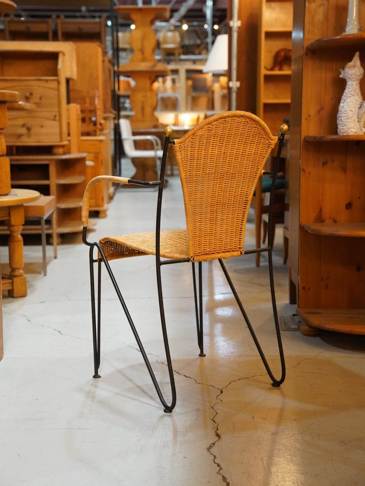 Frederick Weinberg - アイアンアームチェア - 1950s-1960s - cerote antiques