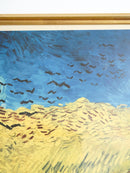Vincent van Gogh "Wheatfield with Crows"<br> ウォールアート <br> 1960-70's , Netherlands <br> 大和店