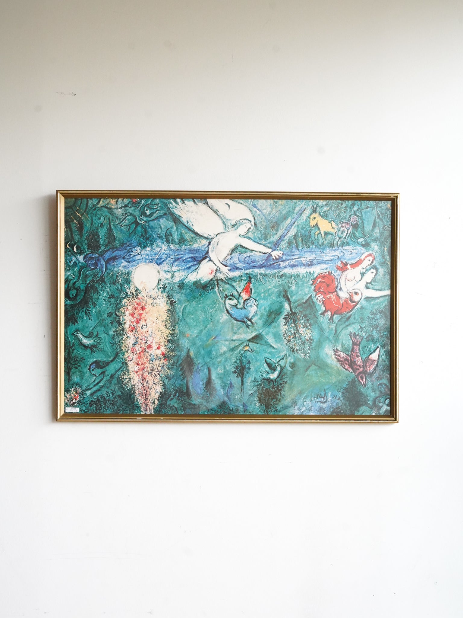 Marc Chagall ”La Cascade” - ウォールアート - 1960-70's , France - 大和店