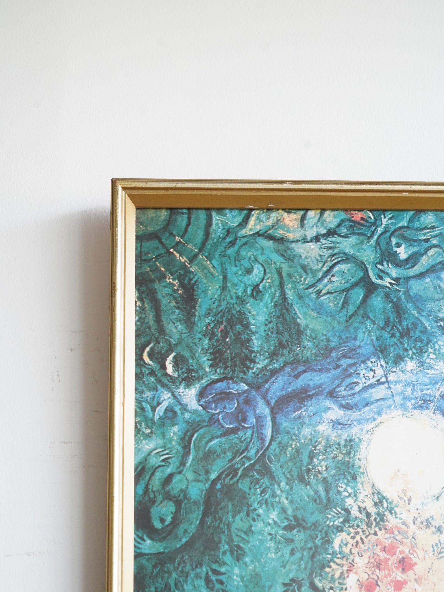 Marc Chagall ”La Cascade” - ウォールアート - 1960-70's , France - 大和店
