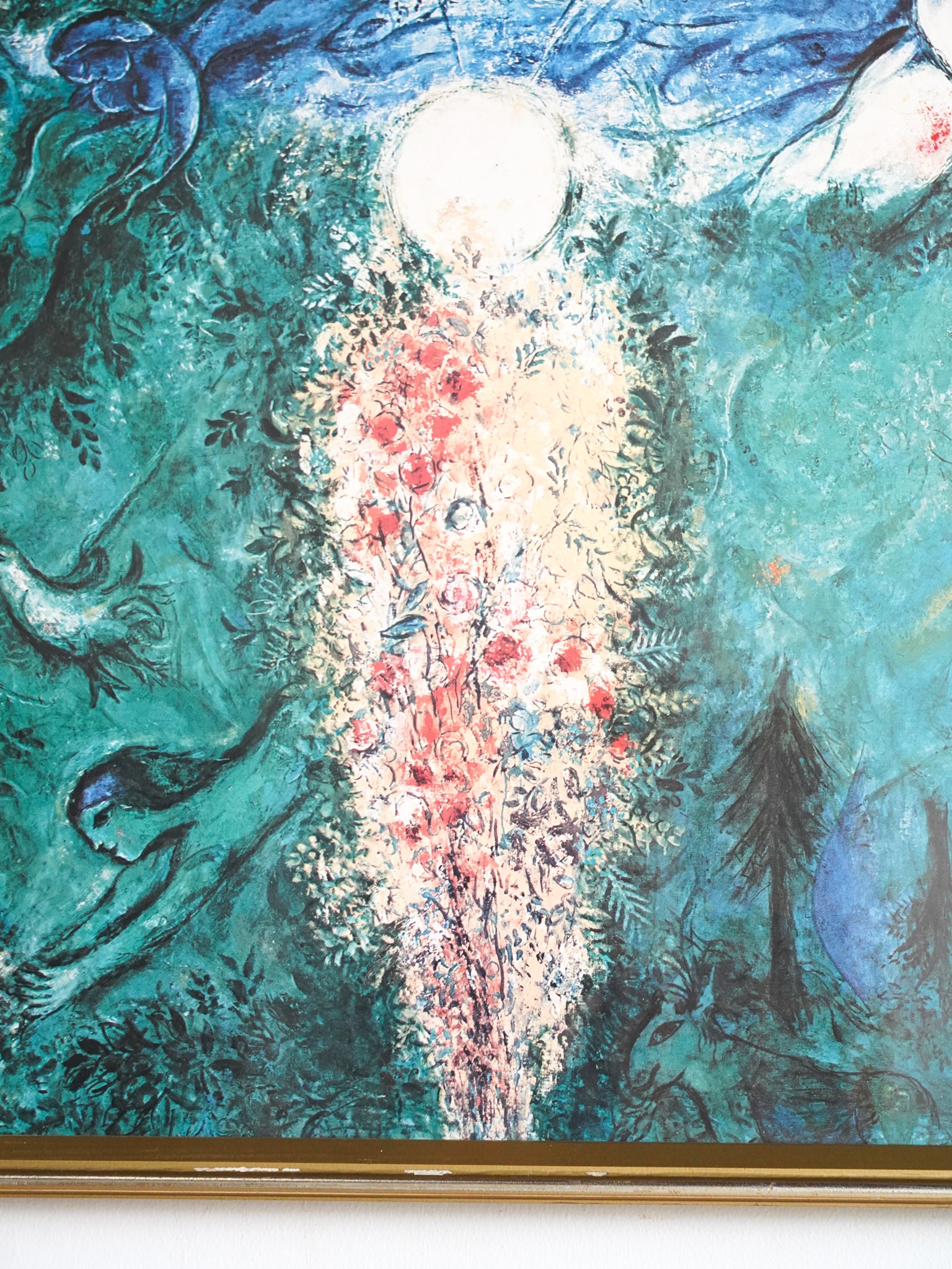 Marc Chagall ”La Cascade” - ウォールアート - 1960-70's , France