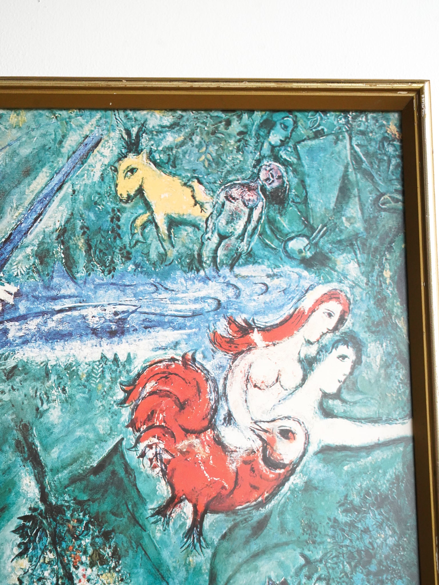 Marc Chagall ”La Cascade” - ウォールアート - 1960-70's , France