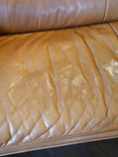 レザー 3シーターソファ <br> cerote antiques