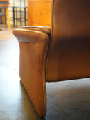 レザー 3シーターソファ <br> cerote antiques
