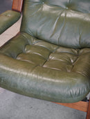 Göte Möbler <br>"Relax II" レザー ラウンジチェア <br>1970's , Sweden <br>TAMAGAWA BASE