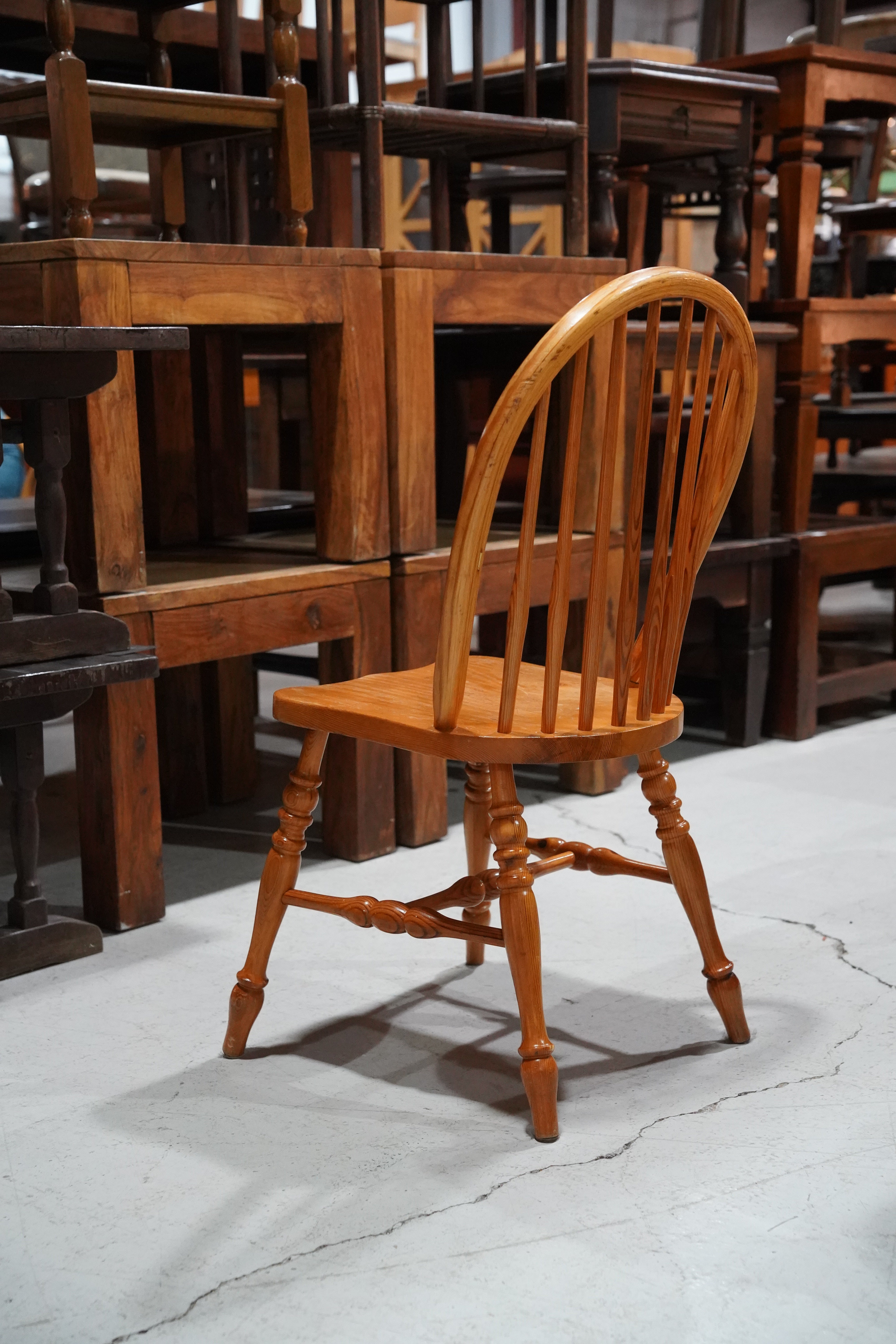 ウッド フープバックチェア - cerote antiques