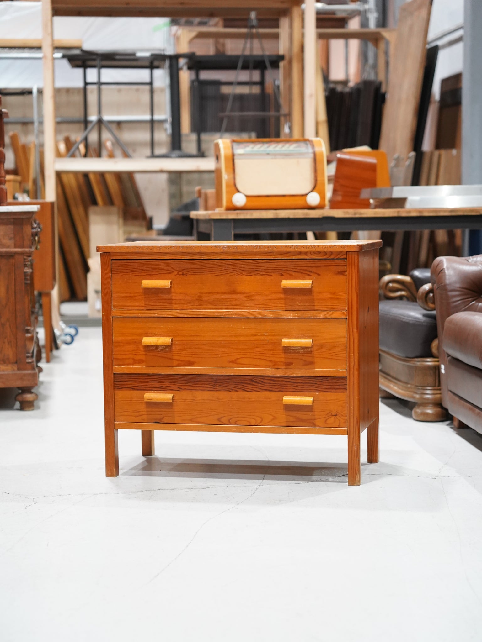 T. Andersson Möbelfabrik - パインウッド チェスト - Sweden - cerote antiques