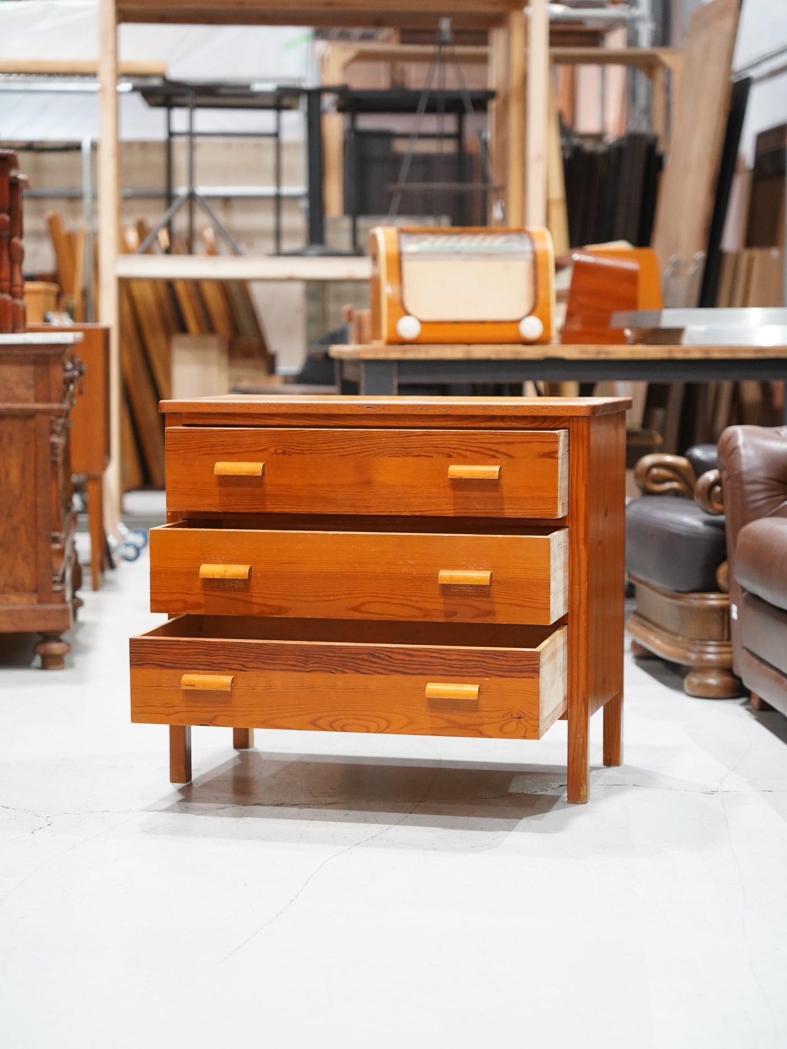 T. Andersson Möbelfabrik - パインウッド チェスト - Sweden - cerote antiques