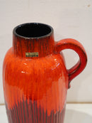 Scheurich 420/37 <br>Fat Lava <br>セラミック フラワーベース <br>1960's-1970's , West Germany <br> 大和店