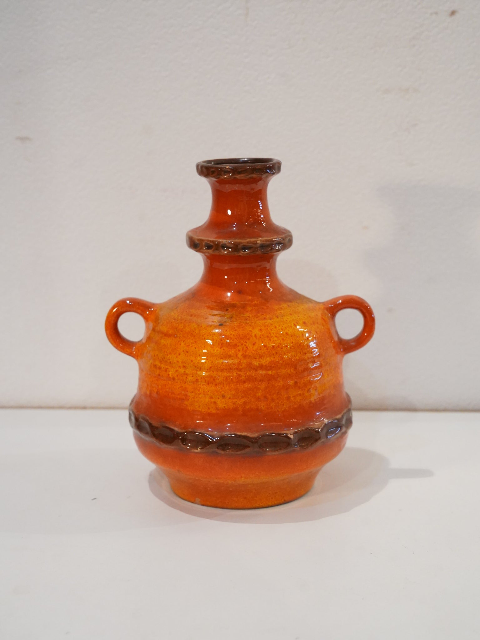 Carstens Tönnieshof 7326/25 - Fat Lava セラミックフラワーベース - 1960's-1970's , West Germany - cerote antiques