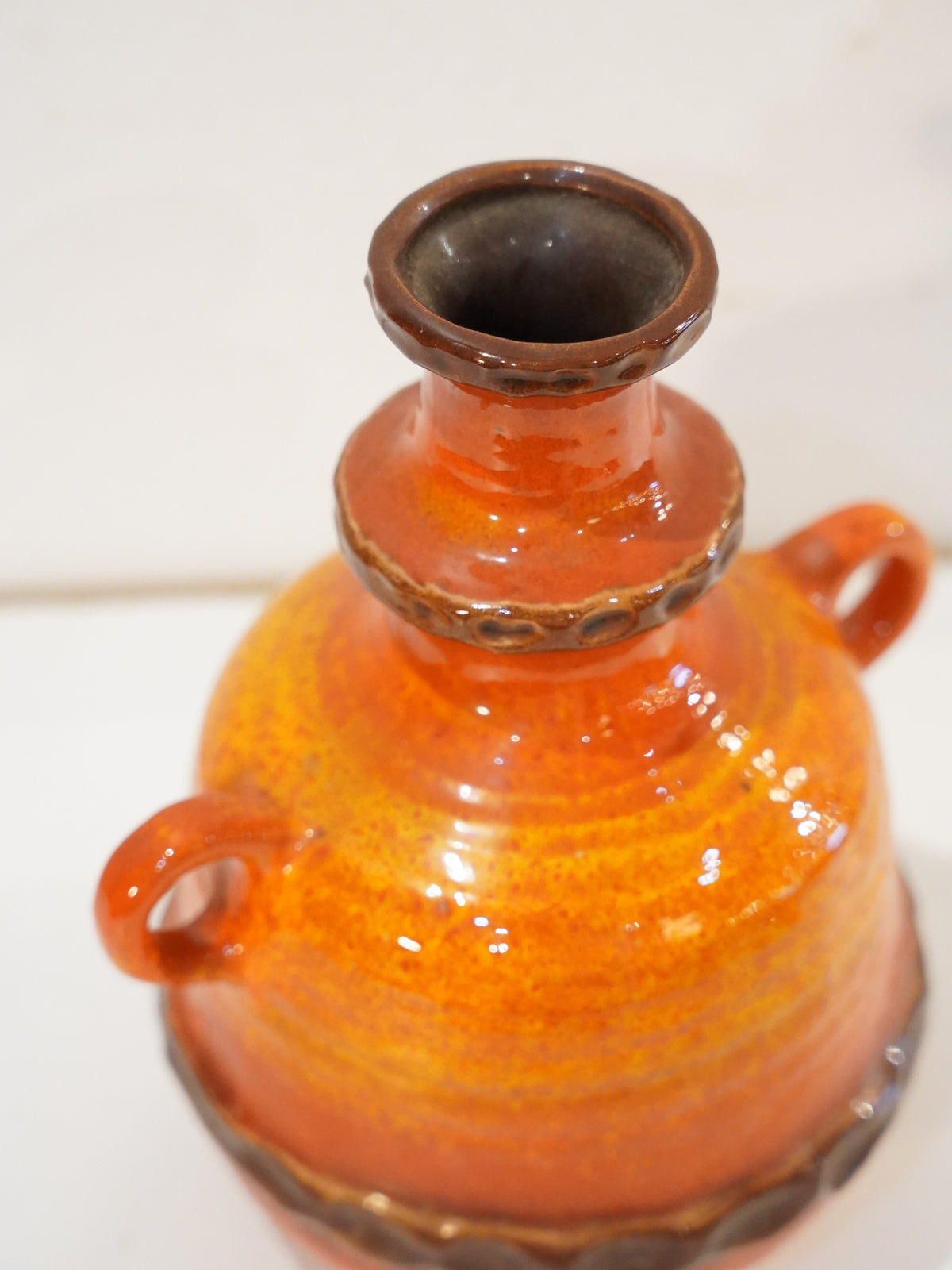 Carstens Tönnieshof 7326/25 - Fat Lava セラミックフラワーベース - 1960's-1970's , West Germany