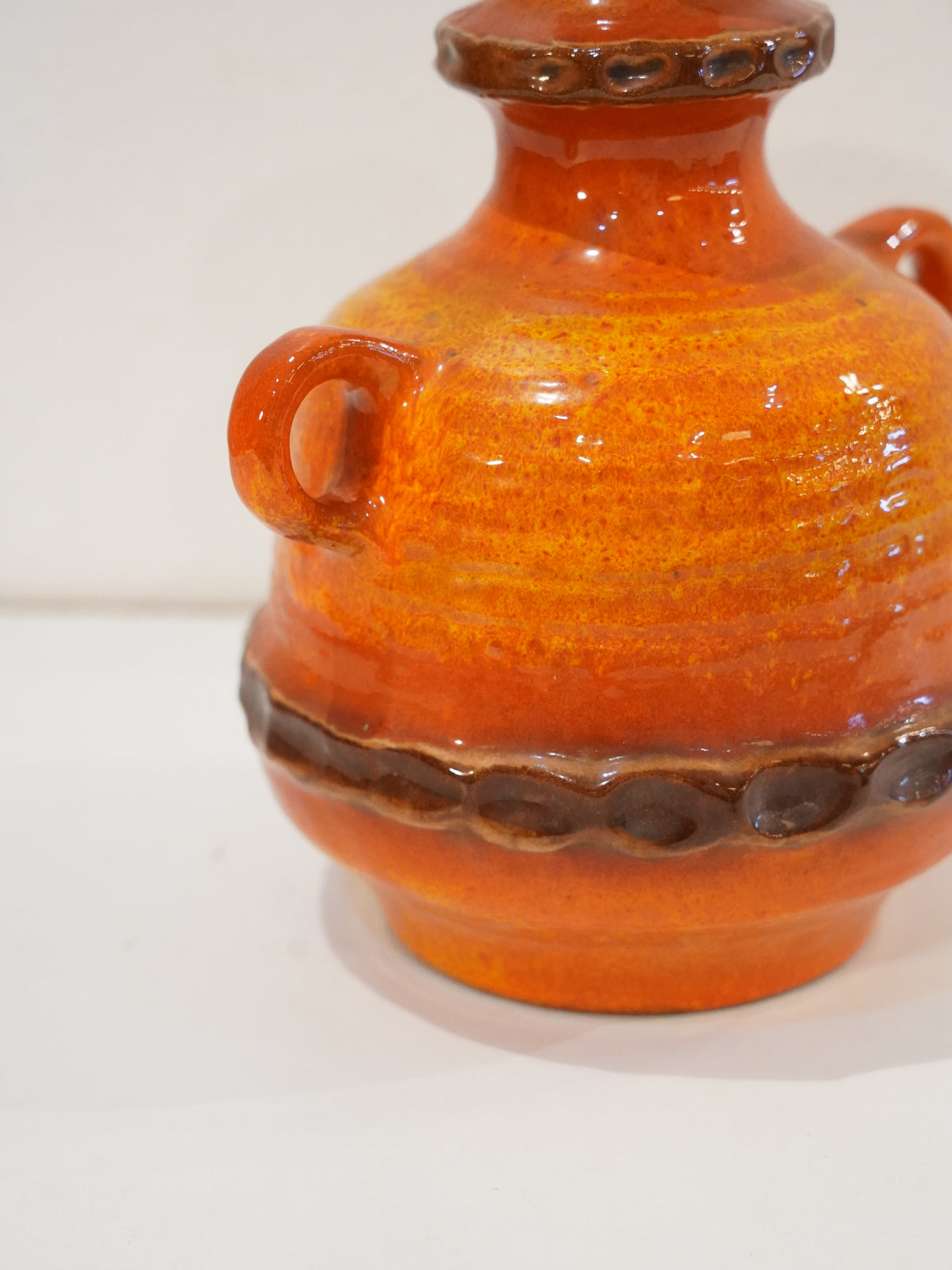 Carstens Tönnieshof 7326/25 - Fat Lava セラミックフラワーベース - 1960's-1970's , West Germany
