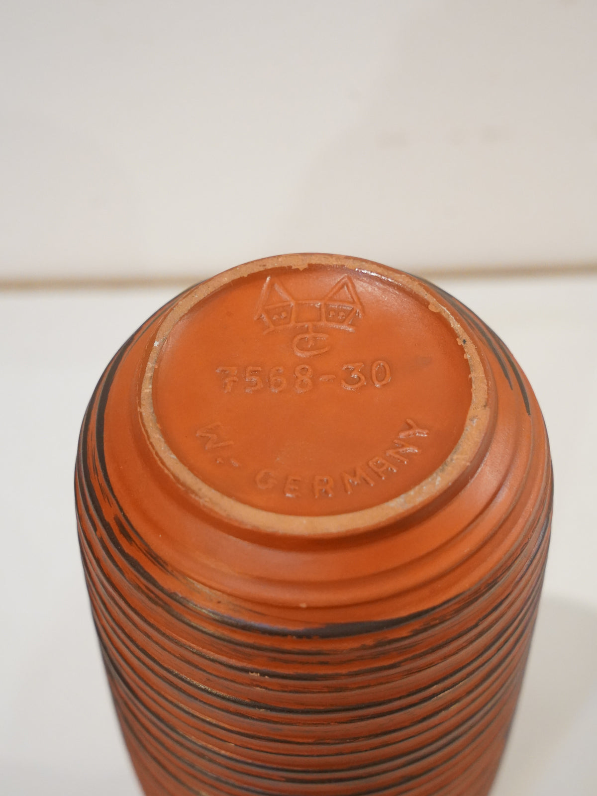 Carstens Tönnieshof 7568/30 - Fat Lava - セラミック フラワーベース - 1960's-1970's , West Germany