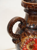 Scheurich 487/45 <br>Fat Lava <br>セラミック フラワーベース <br>1960's-1970's , West Germany <br>大和店