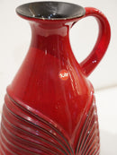 Fohr Keramik 435/28 <br>Fat Lava <br>セラミック フラワーベース <br>1960's , West Germany <br> cerote antiques