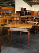 Emmaboda Möbelfabrik <br>"O-Bordet" チークウッド センターテーブル/ダイニングテーブル <br>1940's , Sweden <br>大和店